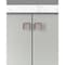 Sapphire Accent Series 1-1/4 in. Modern Satin Nickel Square Cabinet Hardware Knob 10-Pack SP-1071-K-SN-10 - alternate 2